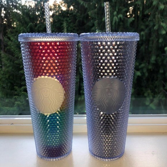 Starbucks pride and clear studded set - Picture 2 of 5